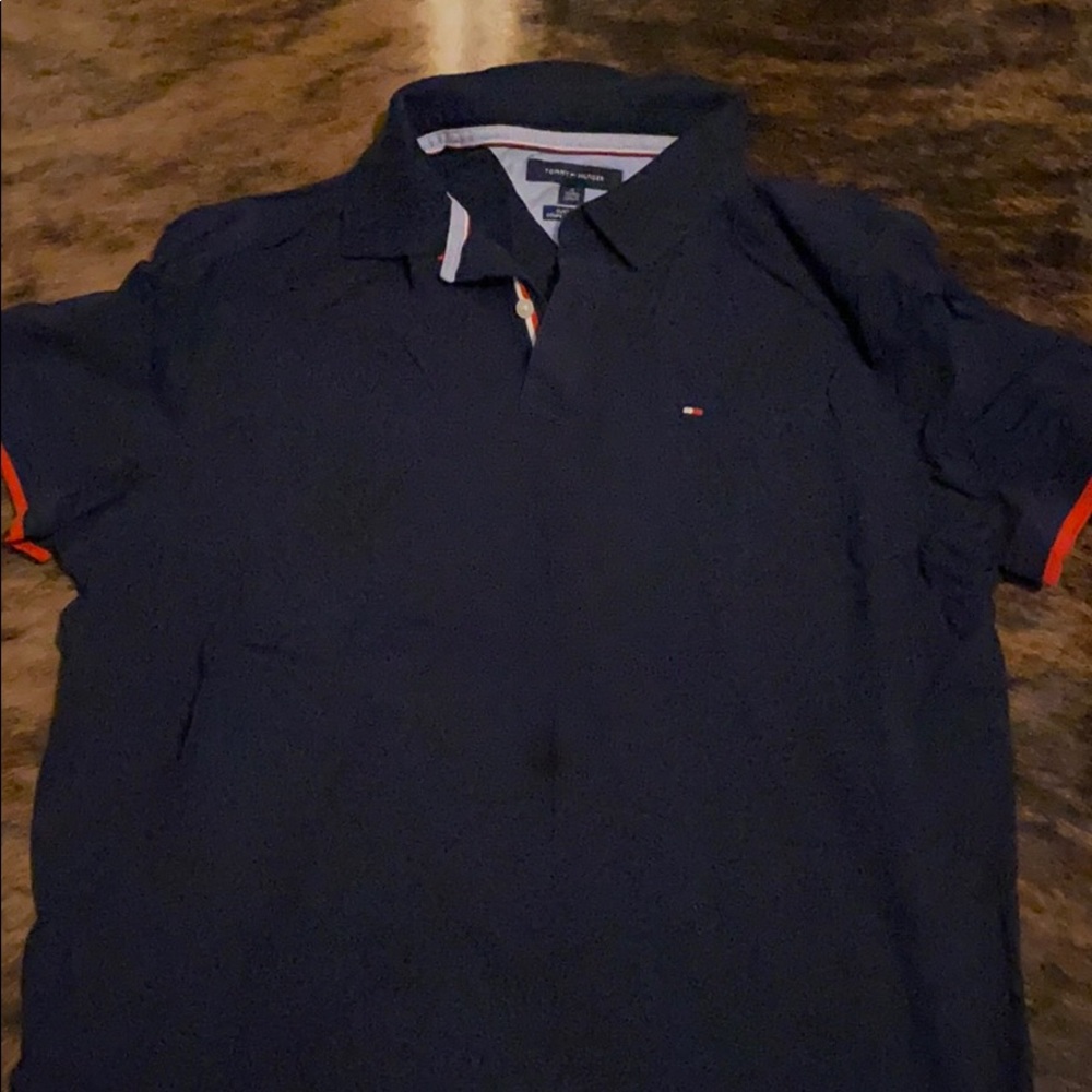 Blue Tommy polo